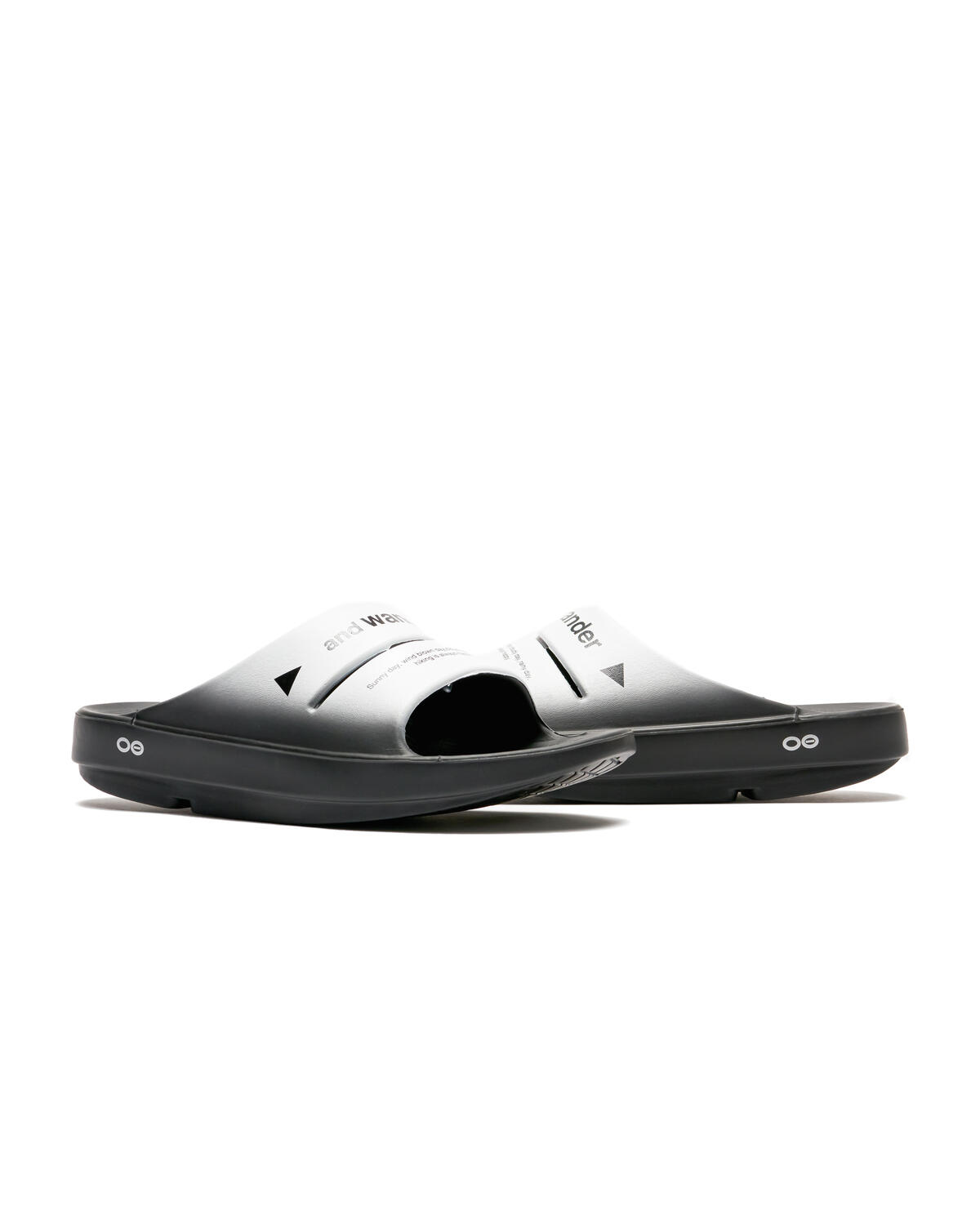 and wander x OOFOS ahh Recovery sandal and wander x OOFOS ahh Recovery sandal